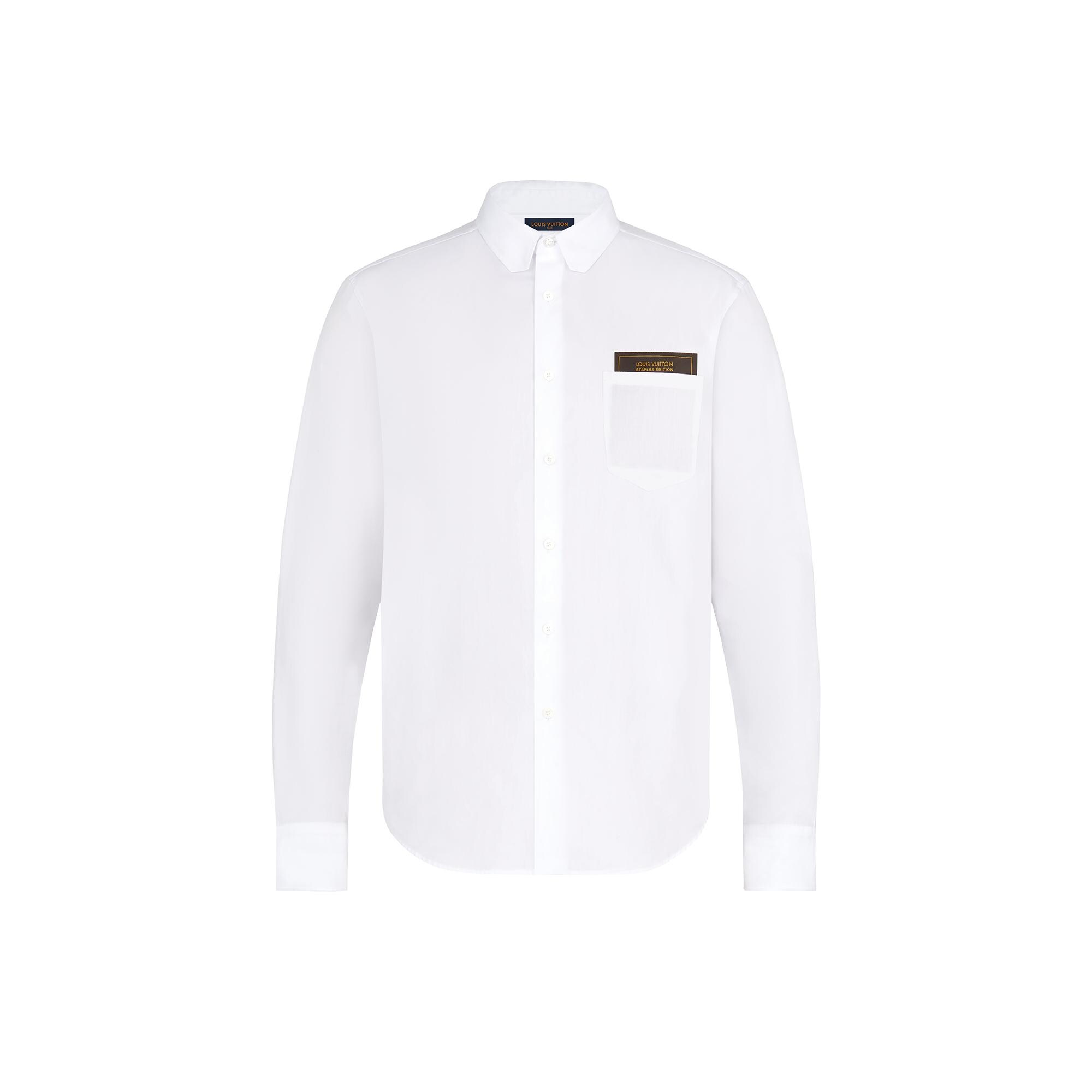 Regular DNA Poplin Shirt - Shirts - 1A7Y1N | LOUIS VUITTON